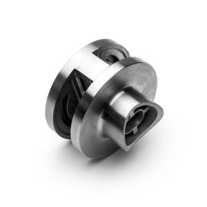 Uchwyt szkła dwustronny D60 mm do 42,4x2/AISI 304 - SZLIF
