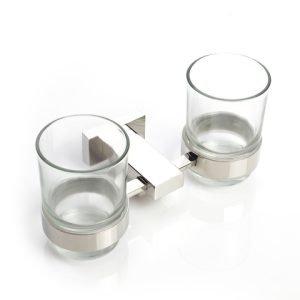 WWG17200-M-1.jpg Szklane kubeczki Łazienkowe INOX na szczoteczki do zębów /AISI 304 - POLER