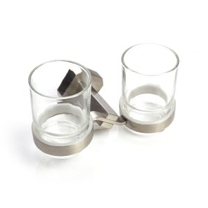 WWG42200-S-1.jpg Szklane kubeczki Łazienkowe INOX na szczoteczki do zębów /AISI 304 – SATYNA